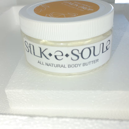 Universal Organic All-Natural Scented Body Butter- LEMON DROP (Signature Fragrance)